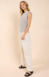 Sadie & Sage Sky Grey Sleeveless Sweater Vest