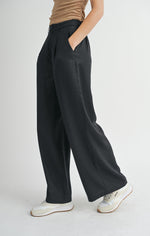 Sadie & Sage Black Pleat Pants