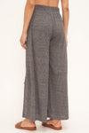 Project Social T Summer Daydream Wide Leg Charcoal Pants