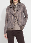 Lysse Moto Copper Chevron Jacket