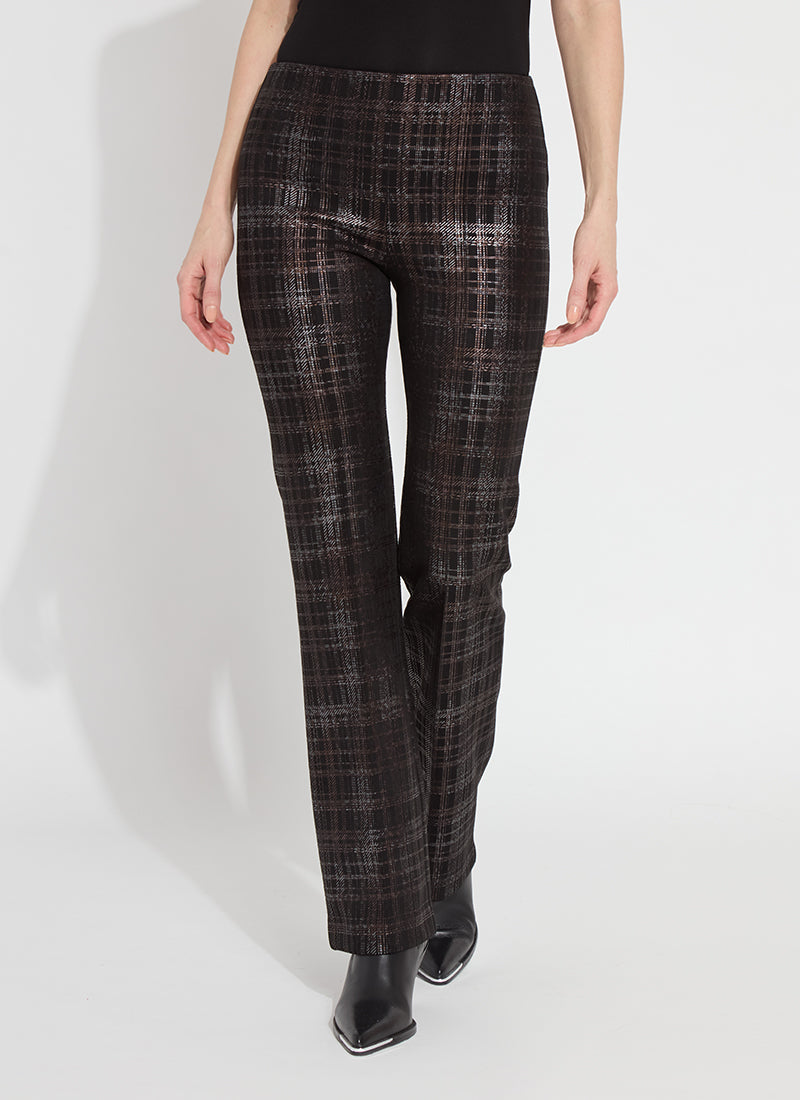 Lysse Elysse Plaid Neoprene Pants