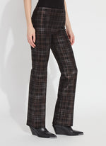 Lysse Elysse Plaid Neoprene Pants