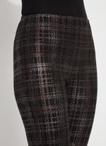 Lysse Elysse Plaid Neoprene Pants