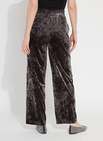 Lysse Shay Crushed Silver Velvet Pants