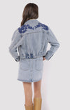 Sadie & Sage Embroidered Denim Jacket