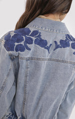 Sadie & Sage Embroidered Denim Jacket