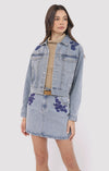 Sadie & Sage Embroidered Denim Jacket