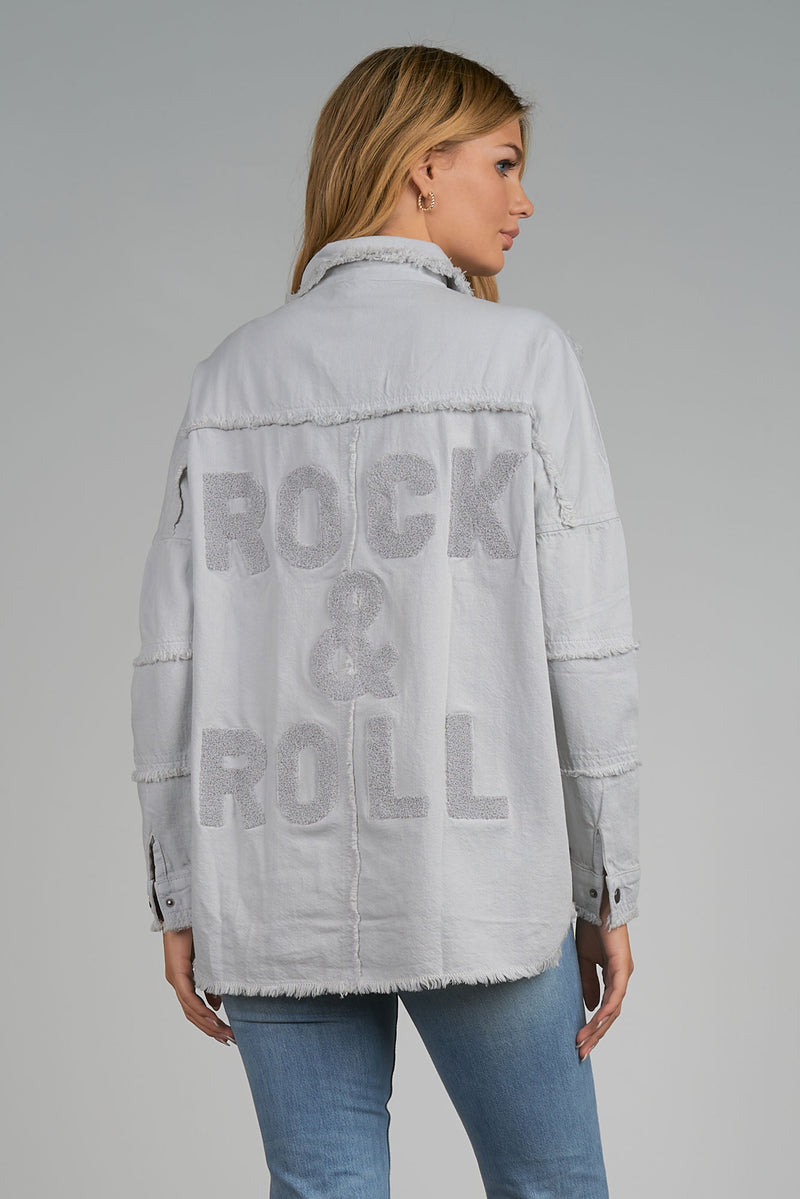 Elan Grey Rock N Roll Jacket